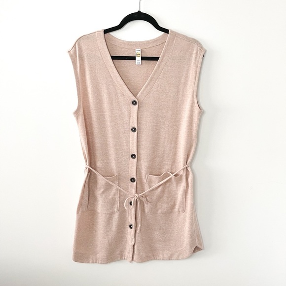 Lolë Pink Sand Madira Dress Size Medium - Picture 6 of 16